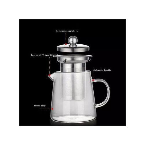 1000ML Borosilicate Glass Tea Pot Removable Infuser-Heat Resistant HIGH QUALITY– Made with quality borosilicate glass and BPA-free, no lead and other toxic chemicals, well protects your health,