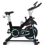 Stainless steel Exercise Spinning Bike, 350lbs (160Kg) Weight Heavy duty Capacity, Low noise, For fitness courses for weight Loss