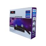 TOP QUALITY 2-Channel Rechargeable UHF Wireless Microphone System + Free Batteries for Karaoke, Church, Party, Singing, Outdoor, Live Broadcast, Hosting, Professional Handheld Microphone