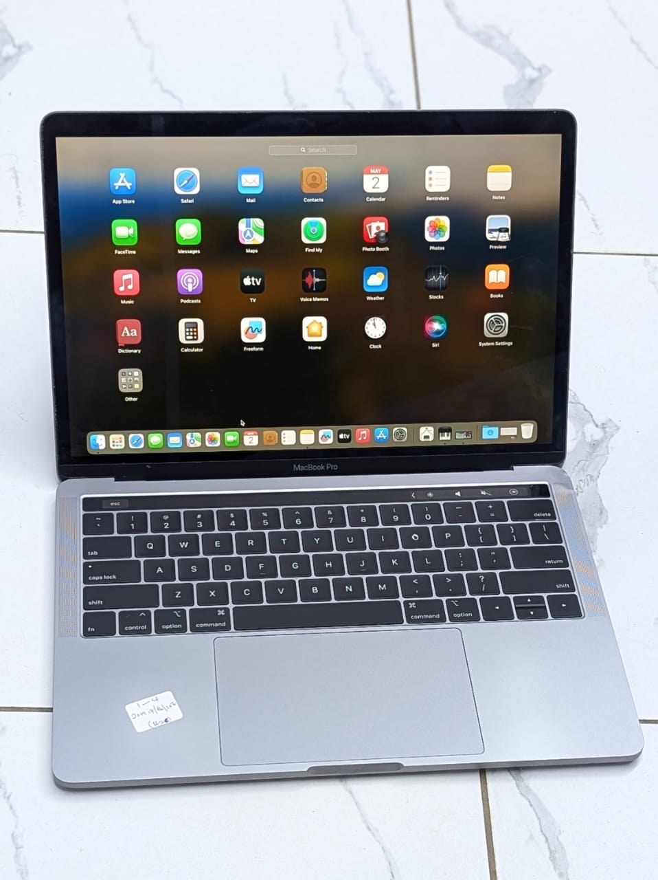 MACBOOK PRO 13"INCH 2019 CORE I7 16/256 SSD WITH TOUCHBAR