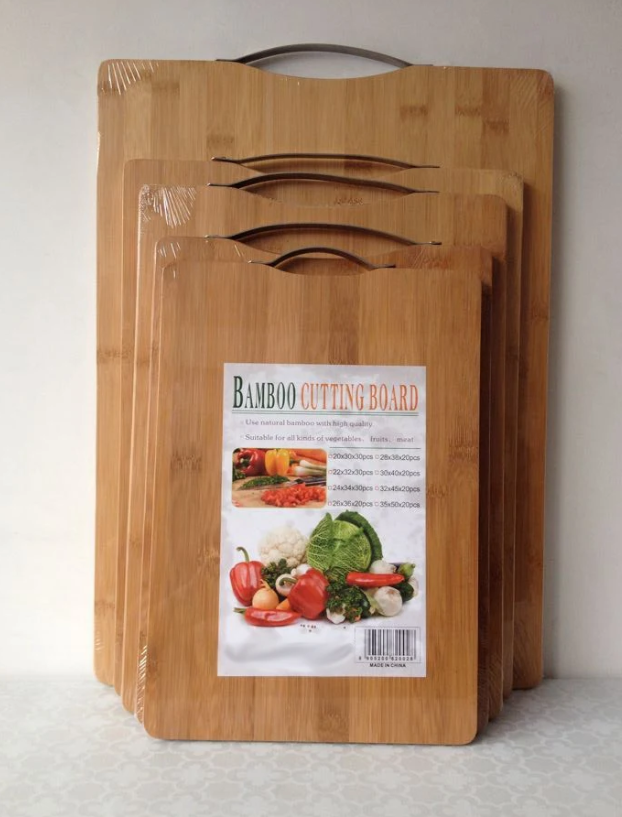 Bamboo Chopping Board Kitchen Bamboo Cutting Board / Bamboo Sandwich Cutting Board/bamboo Cheese Rectangle Cutting Board Eco Friendly  Board