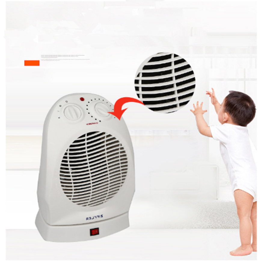 TRONIC 1500W Fan Heater | 2 Heat Settings 750W/1500W | Portable Room Heater | Fast Heating | Auto Safety Cut-Off