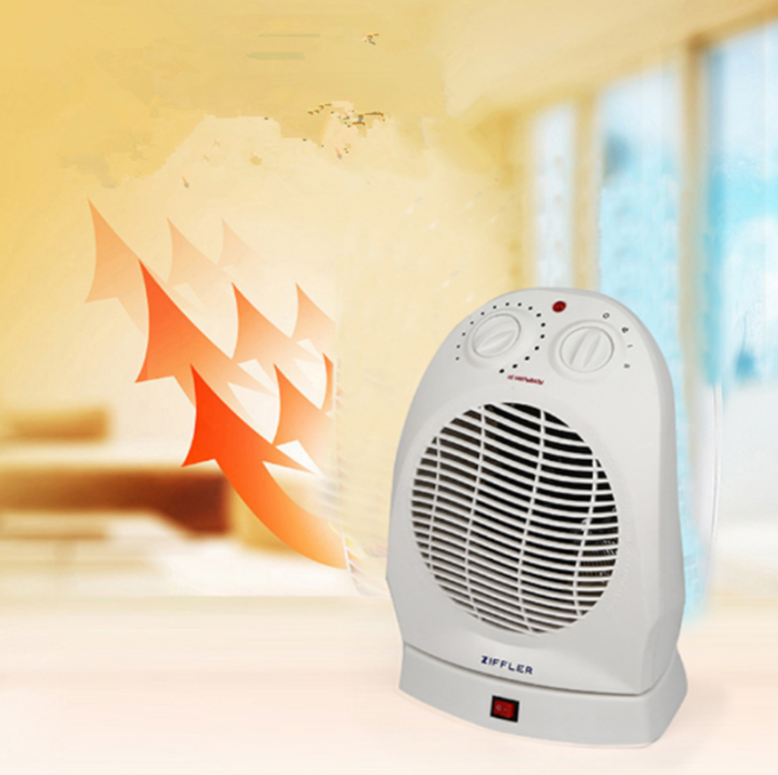 TRONIC 1500W Fan Heater | 2 Heat Settings 750W/1500W | Portable Room Heater | Fast Heating | Auto Safety Cut-Off