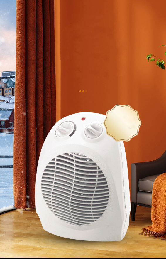 TRONIC 1500W Fan Heater | 2 Heat Settings 750W/1500W | Portable Room Heater | Fast Heating | Auto Safety Cut-Off