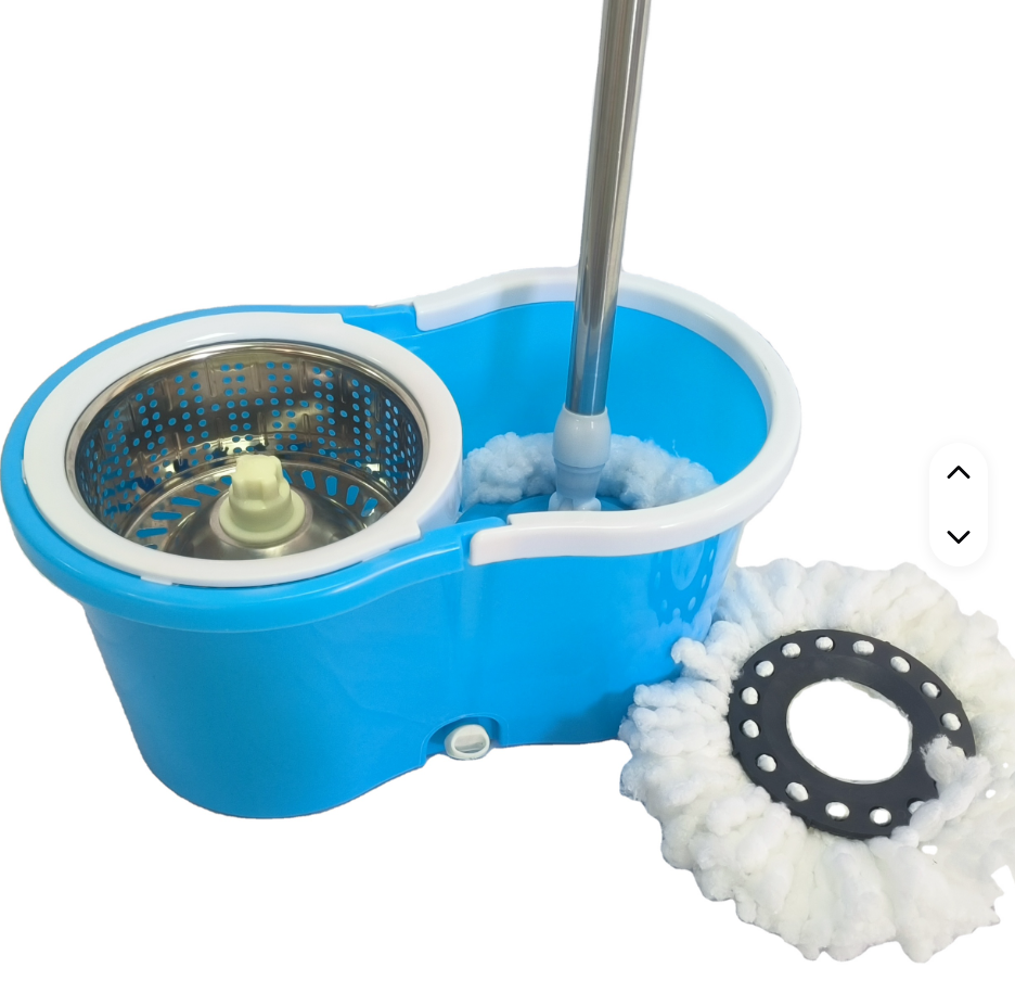 Spin Mop With Bucket Housework Hand Free Floor Cleaning Easy Microfiber Long Telescopic Handle Rotating 360 Spinning Magic Mop