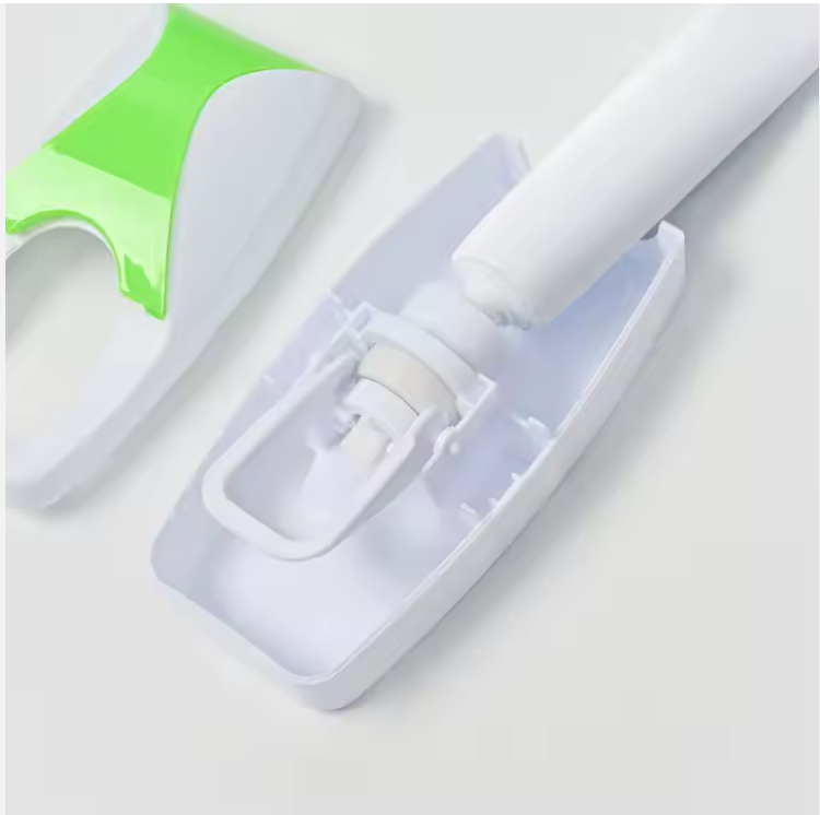 Bathroom Automatic Wall Mount 5 Slot Toothbrush Squeezer Storage Rack Holder Toothpaste Dispenser Toothbrush-Random color