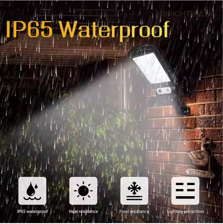 Solar Led Light Waterproof Motion Sensor Lamp Large Solar Lamp Induction Garden Solar Lamp With Remote Control For Garden Patio Path Yard Deco And Homestead Lighting With A remote