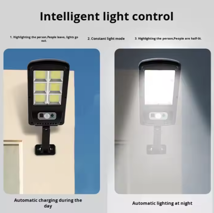 Solar Led Light Waterproof Motion Sensor Lamp Large Solar Lamp Induction Garden Solar Lamp With Remote Control For Garden Patio Path Yard Deco And Homestead Lighting With A remote