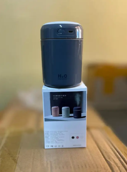 Nordic Humidifier Aromatherapy Humidifier With LED Light Air Freshener | Aromatherapy Diffuser with LED Light & Air Freshener for Home, Office, and Travel