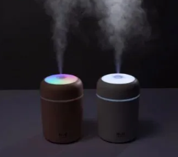 Nordic Humidifier Aromatherapy Humidifier With LED Light Air Freshener | Aromatherapy Diffuser with LED Light & Air Freshener for Home, Office, and Travel