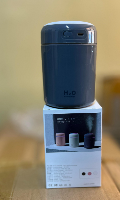 Nordic Humidifier Aromatherapy Humidifier With LED Light Air Freshener | Aromatherapy Diffuser with LED Light & Air Freshener for Home, Office, and Travel