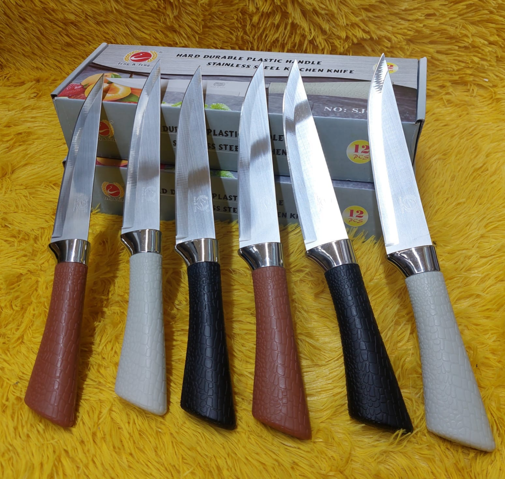 Ultra-Sharp Stainless Steel Kitchen Knife | Multi-Purpose | Rust-Resistant | Ergonomic Handle | Great Value - 1 piece