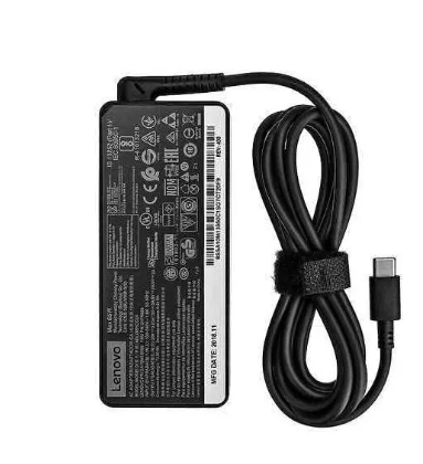 Lenovo 65W USB Type-C Universal Laptop Charger | Fast Charge | For ThinkPad, IdeaPad & USB-C Laptops | Safe Charging