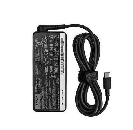 Lenovo 65W USB Type-C Universal Laptop Charger | Fast Charge | For ThinkPad, IdeaPad & USB-C Laptops | Safe Charging