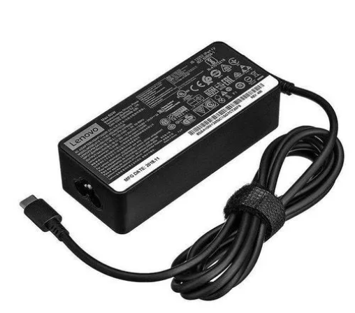 Lenovo 65W USB Type-C Universal Laptop Charger | Fast Charge | For ThinkPad, IdeaPad & USB-C Laptops | Safe Charging