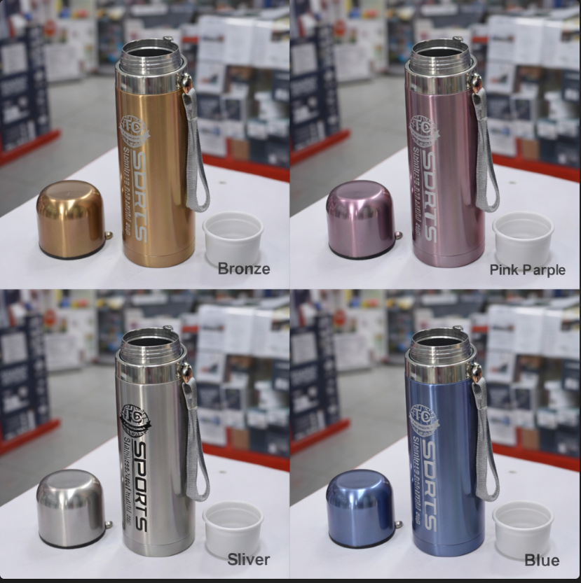 500ml   TC vacuum flask Eco Friendly Drinkware Insulated Water Bottles Stainless Steel Vacuum Flasks Vacuum Cup Thermos
