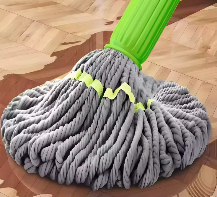 Pocket Wringing Mop Hand Wash-free Self Twist Lazy Mop Upgrade Microfiber Mops Cleaning Floor