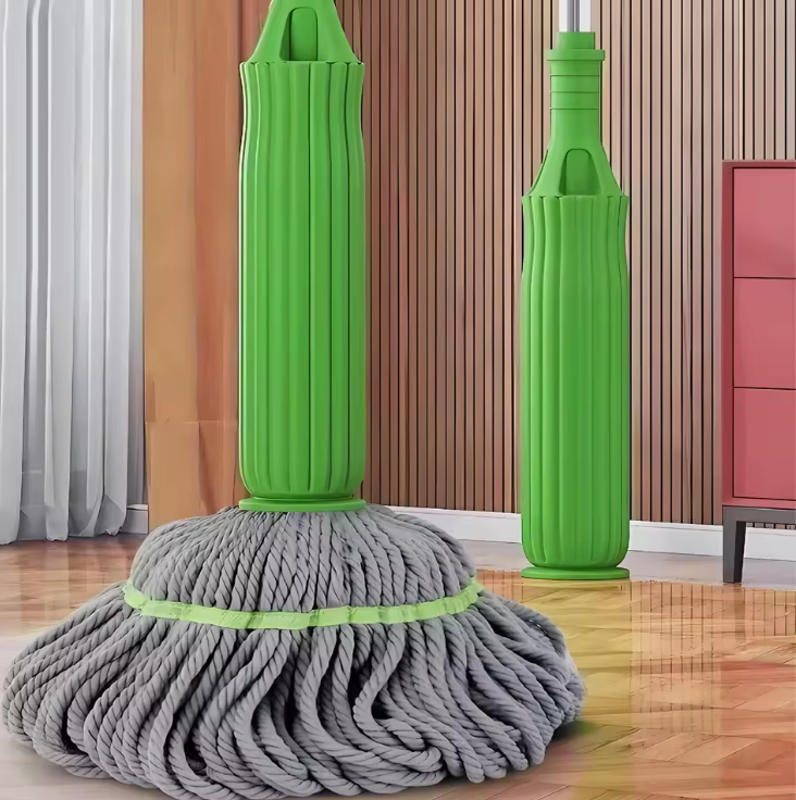Pocket Wringing Mop Hand Wash-free Self Twist Lazy Mop Upgrade Microfiber Mops Cleaning Floor