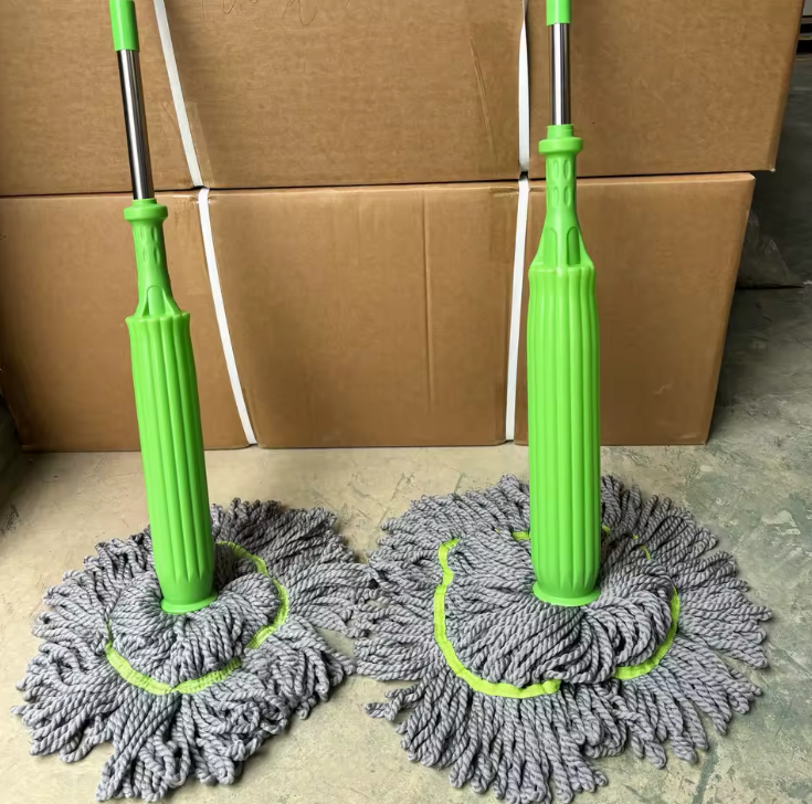 Pocket Wringing Mop Hand Wash-free Self Twist Lazy Mop Upgrade Microfiber Mops Cleaning Floor