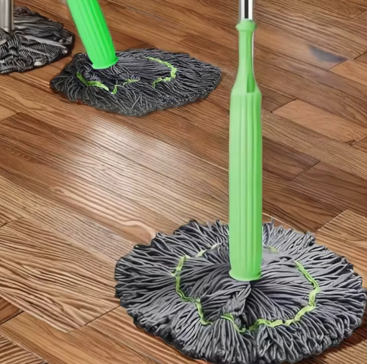 Pocket Wringing Mop Hand Wash-free Self Twist Lazy Mop Upgrade Microfiber Mops Cleaning Floor