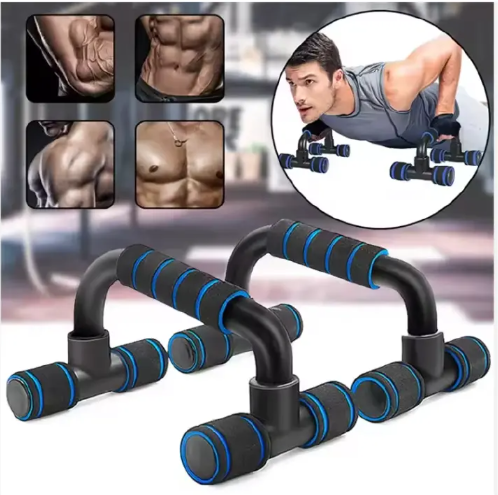 Non-Slip Push-Up Stands | Rotating Handles | Deeper Range | Arm & Chest Trainer | Home Gym Equipment