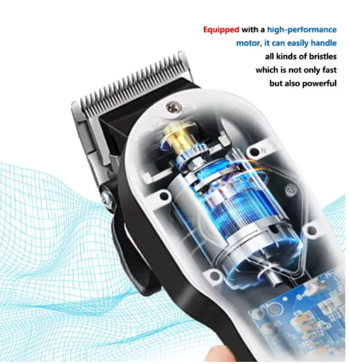 WAHL Super-Taper Professional Hair Clipper | Corded | Sharp Precision Blade | For Barbers & Home | Complete Kit