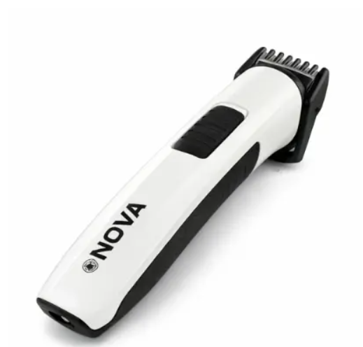 NOVA NHC-8870 Rechargeable Hair Clipper | Cordless Trimmer & Shaver | Complete Kit with Oil, Brush & Cable | Men's Grooming