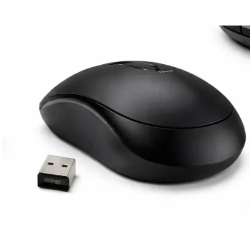 Microkingdom E9 Wireless Mouse | 2.4GHz | Silent Click | Nano USB Receiver | For Laptop & Desktop