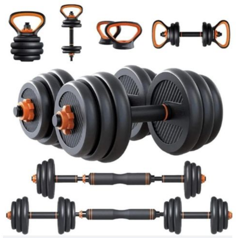 6-in-1 Adjustable Kettlebell Set | Home Gym Weights | Multiple Weight Settings | Full Body Workout