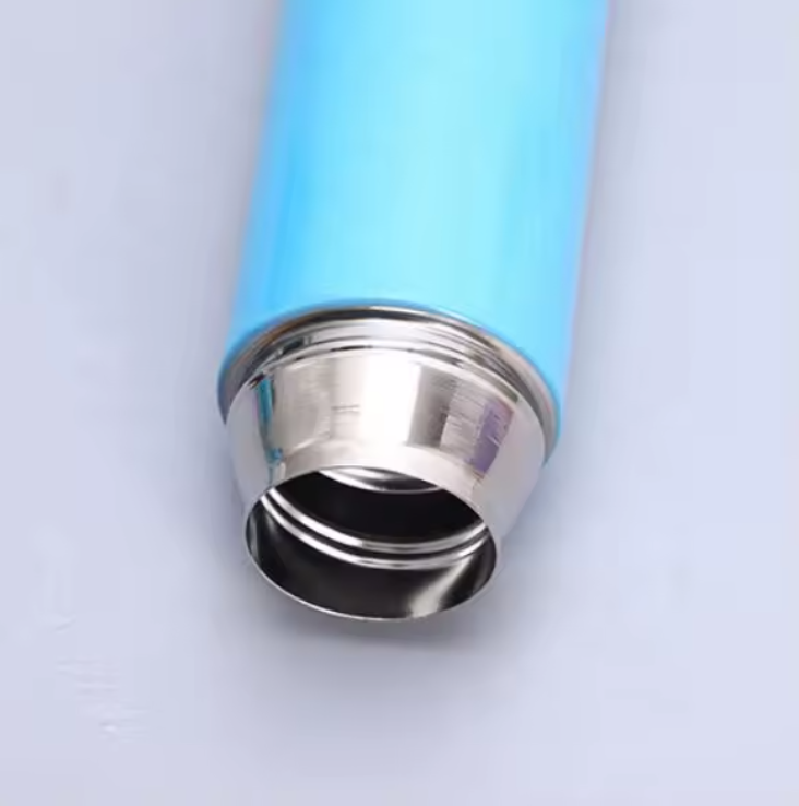 Jamesport 500ml unbreakable flask Double Wall Stainless Steel Sports Water Bottle BPA-Free Reusable Vacuum Flask Lid 12-24 Hours Thermal Insulation Bullet