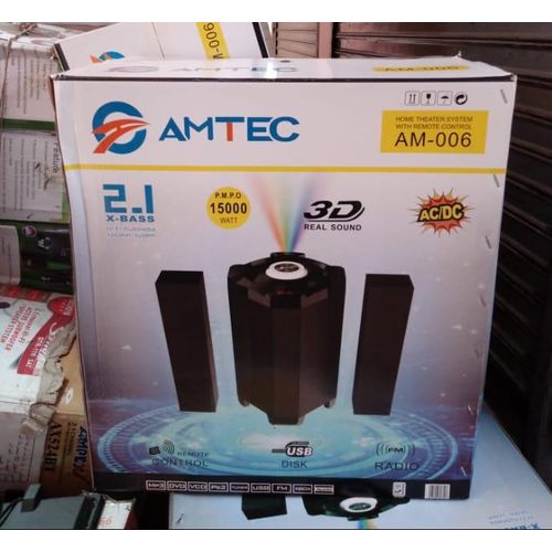 AMTEC AM-006 X-BASS 2.1CH MULTIMEDIA SUBWOOFER (BLUETOOTH • USB/SD • FM • REMOTE)15000W (1YR WRTY)
NOW AVAILABLE AT AN AFFORDABLE PRICE DELIVEREDRIGHT WHERE YOU ARE!!!!!