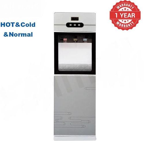 IPCONE 3 Taps - Hot & Cold & Normal standing Water Dispenser with Storage Cabine Household Appliance 3 Faucets Kitchen Appliance
