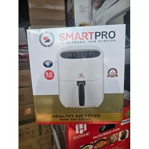 Smartpro 5Litres Air Fryer SAF-230WB .Offers a convenient and healthier way to cook your favorite meals.Provides plenty of room to prepare dishes for small to medium-sized families.
