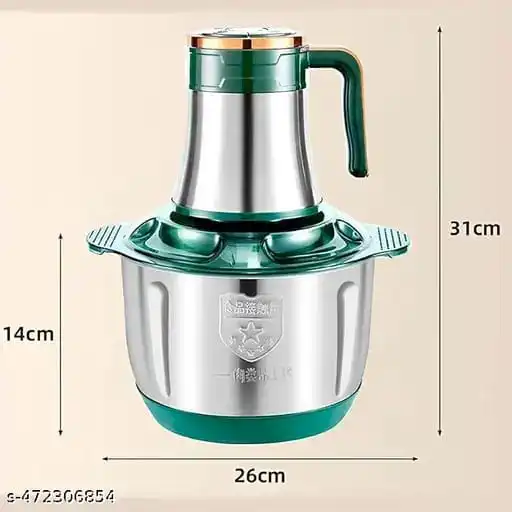 3L ELECTRIC MEAT GRINDERS 500 w STAINLESS STEEL FOOD CRUSHER MULTIFUNCTIONAL VEGETABLE SLICER CHOPPER MINCER BABY FOOD PROCESSOR