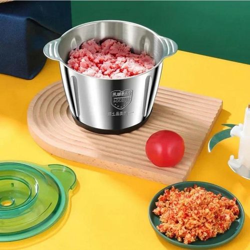 3L ELECTRIC MEAT GRINDERS 500 w STAINLESS STEEL FOOD CRUSHER MULTIFUNCTIONAL VEGETABLE SLICER CHOPPER MINCER BABY FOOD PROCESSOR