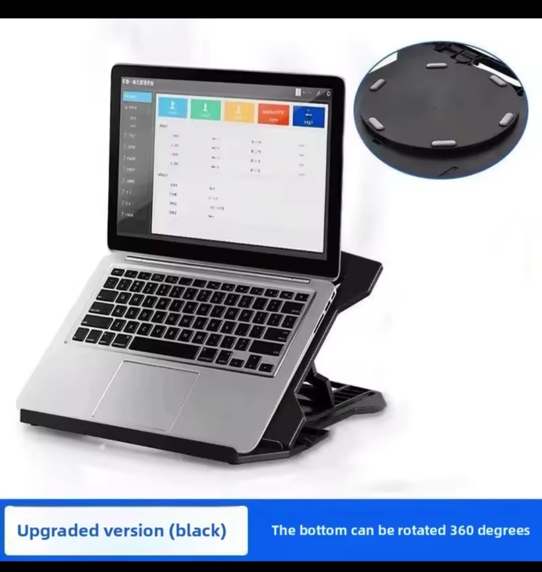 Adjustable Notebook Stand Gaming Laptop Riser Holder – Ergonomic Desktop Mount for Home Office & Gaming Use