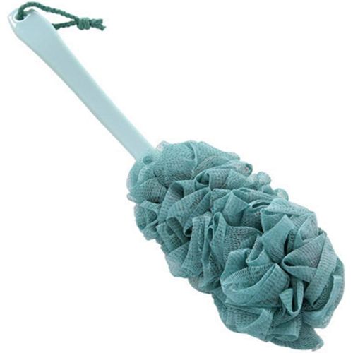 EXFOLIATING BATHING SHOWER LOOFAH BRUSH BACK SCRUBBER WITH LONG HANDLE.1pcs Long Handled Shower Body Brush Loofah Skin Sponge Cleaning Back Scrubber Exfoliating Luffa Bath Sponge for Body, Exfoliating