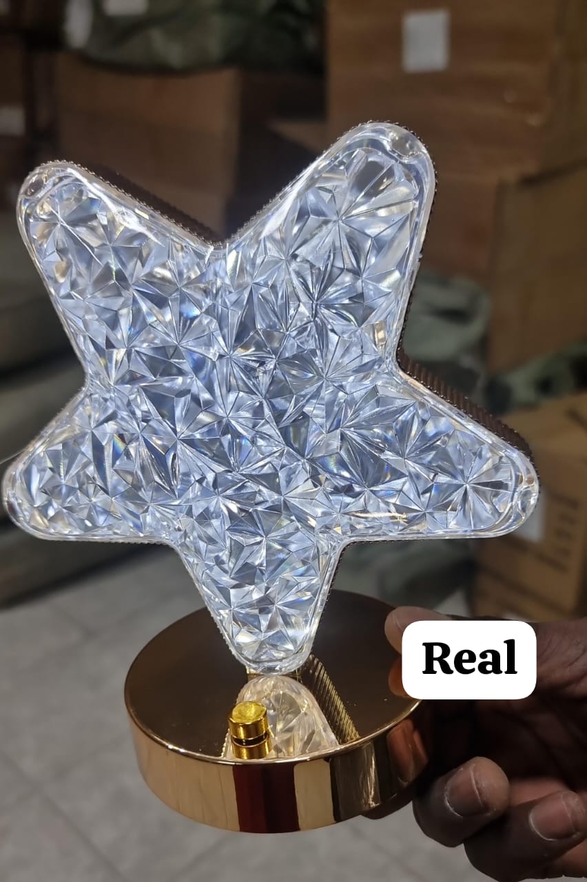 RECHARGEABLE CREATIVE TABLE LAMP WARM AND WHITE LIGHT NOW AVAILABLE 3 SHAPES CRESCENT, STAR AND OVAL STEPLESS DIMMABLE TOUCH LAMP WITH 3 COLORS, RECHARGEABLE NIGHT LIGHT WITH USB PORT, RAMADAN MOON