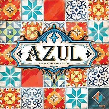 Azul Award-Winning Abstract Strategy and Pattern-Building Board Game 2-4 Player Family Strategy Tile Game