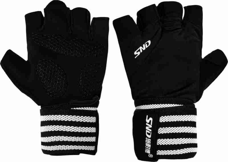 Ventilated Weight Lifting Gloves, Thick Padded Workout Gym Gloves with Full Palm Protection & Grip & Shock Absorption for Women & Men's Fitness Exercise Training
