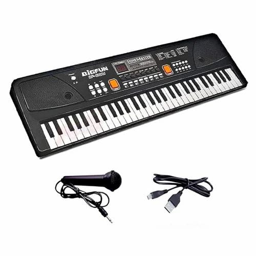 61-Keys Multifunctional Electronic Organ Children Toy with Microphone