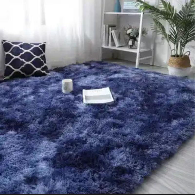 New Patched Fluffy Pattern Carpet for Table Room, Dinning Room or Bedroom