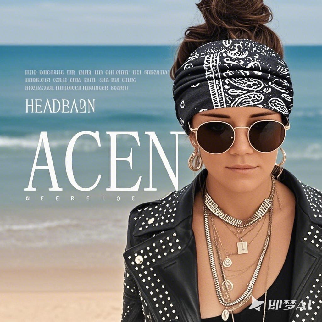 European and American cashew hat headbands and hair accessories - Bohemian elastic cross-shaped sports headbands and hair ties