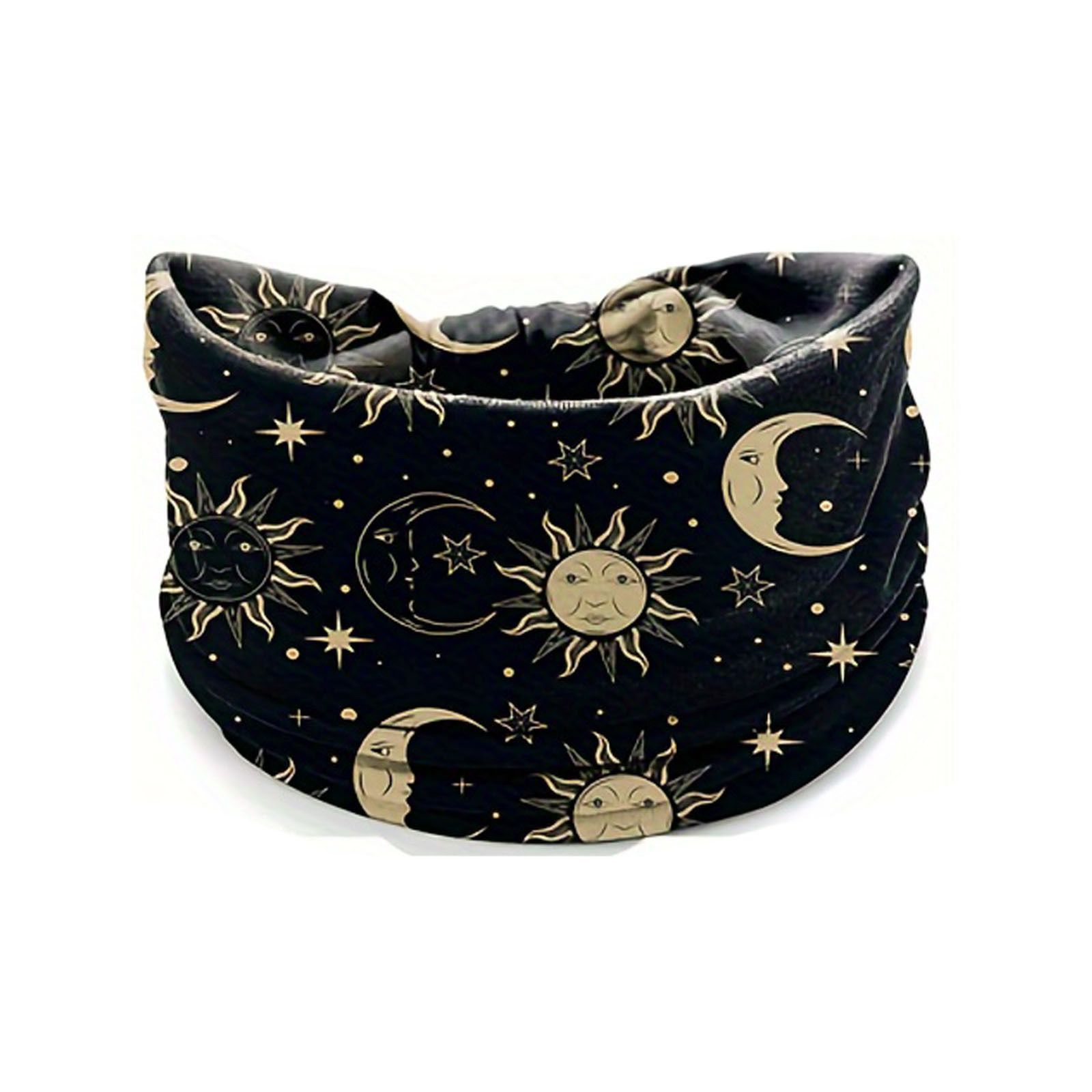 Fashionable hair accessory, wide-brimmed Bohemian yoga fabric headband, sweat-absorbing and sweat-proof, elastic cotton.