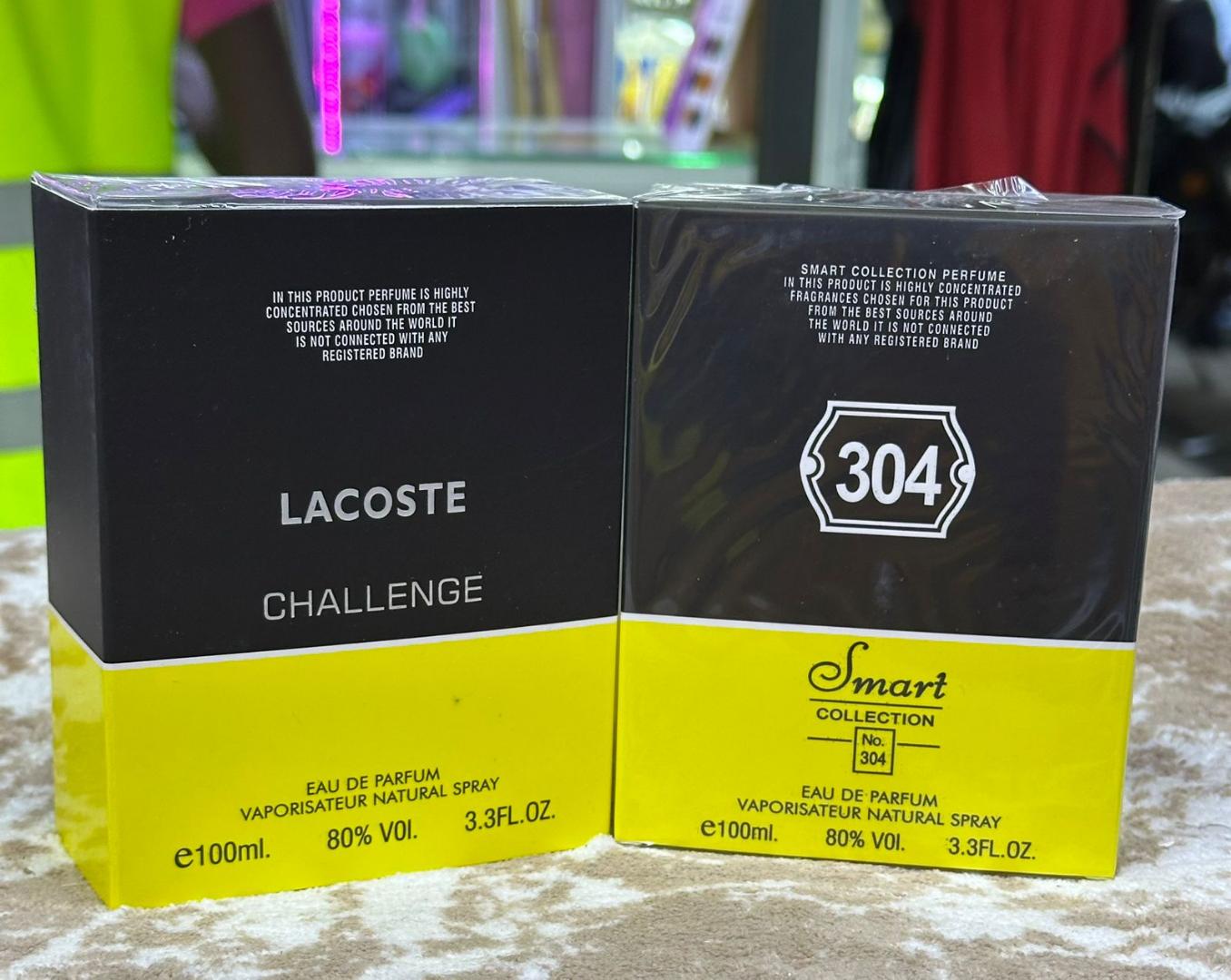 Lacoste Challenge is a fresh, energetic men’s fragrance launched in 2009. It opens with citrusy notes of lemon and tangerine, blends into a heart of ginger and lavender, and finishes with a woody base