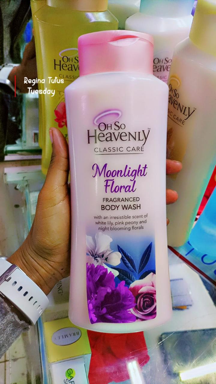 The Oh So Heavenly “Moonlight Floral” Body Wash (also known as Moonlight Floral Classic Care Body Wash) is a luxurious, gently cleansing shower gel enriched with rose water. It delivers a creamy, soft