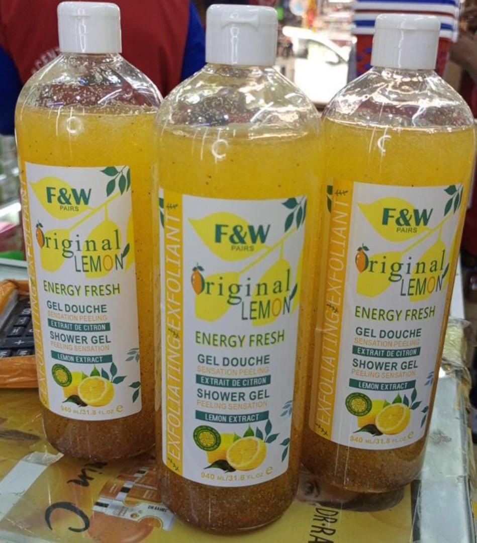 F&W lemon original shower gel