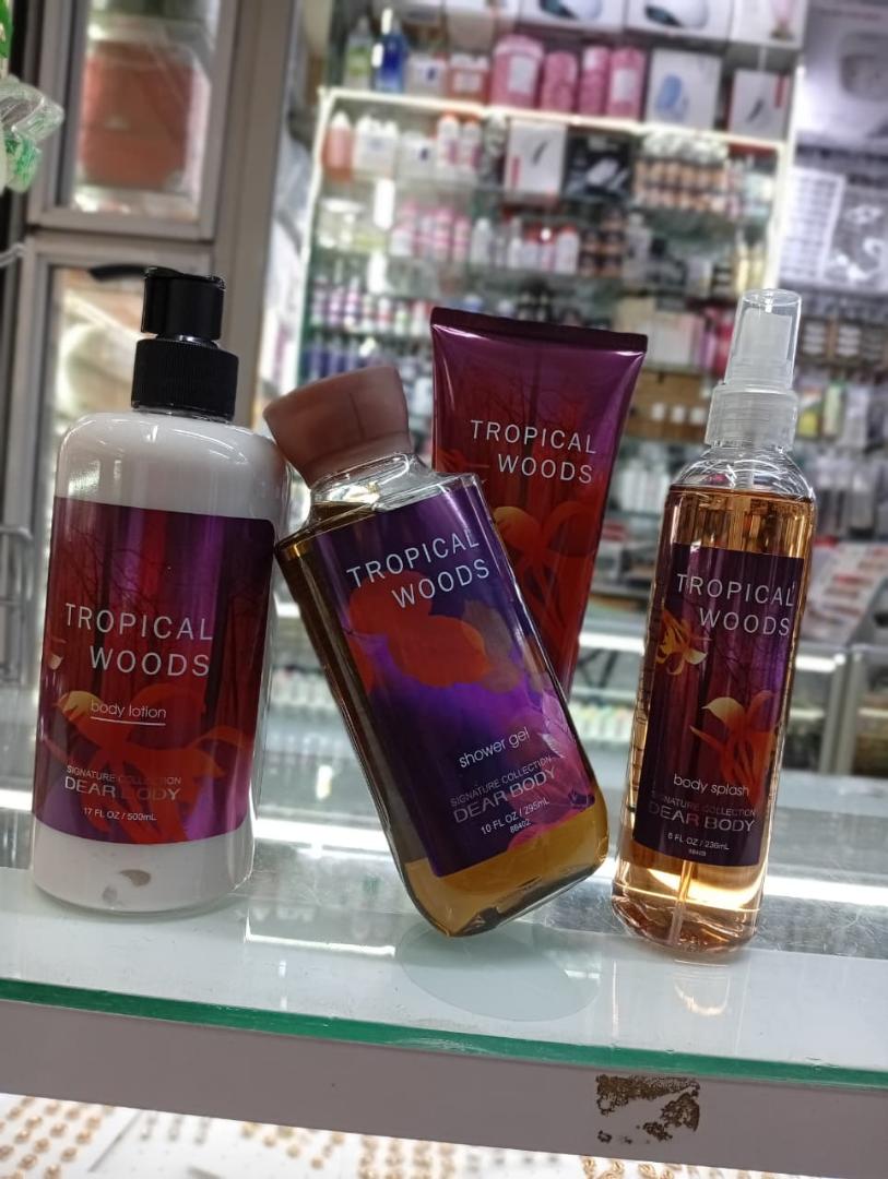 Tropical woods -4 in 1 body collection
