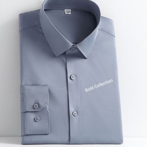 Turkey Style Official Men's Long sleeve Shirt Slim Fit 100%Cotton