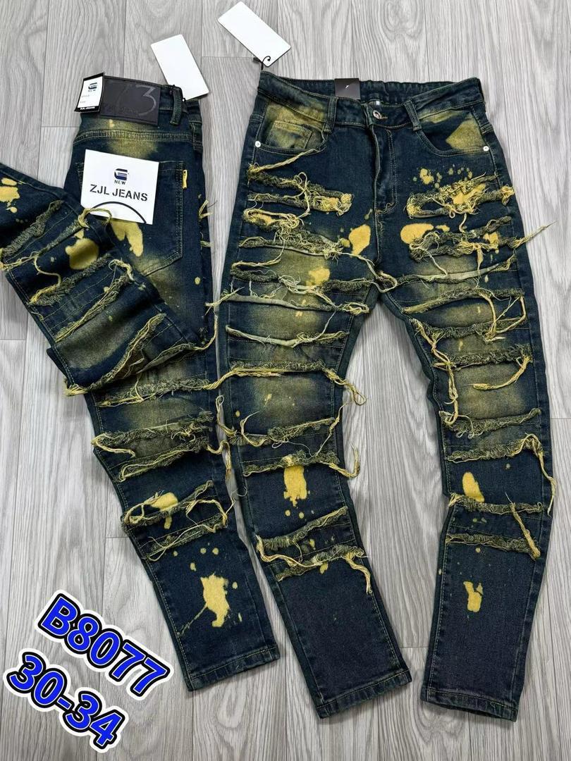 Quality ZIGGED Rugged Jeans Men's Slim Fit Jeans